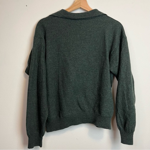 Cortina Italia Quarter Button Down Long Sleeve Sweater Size XXL - Picture 8 of 9